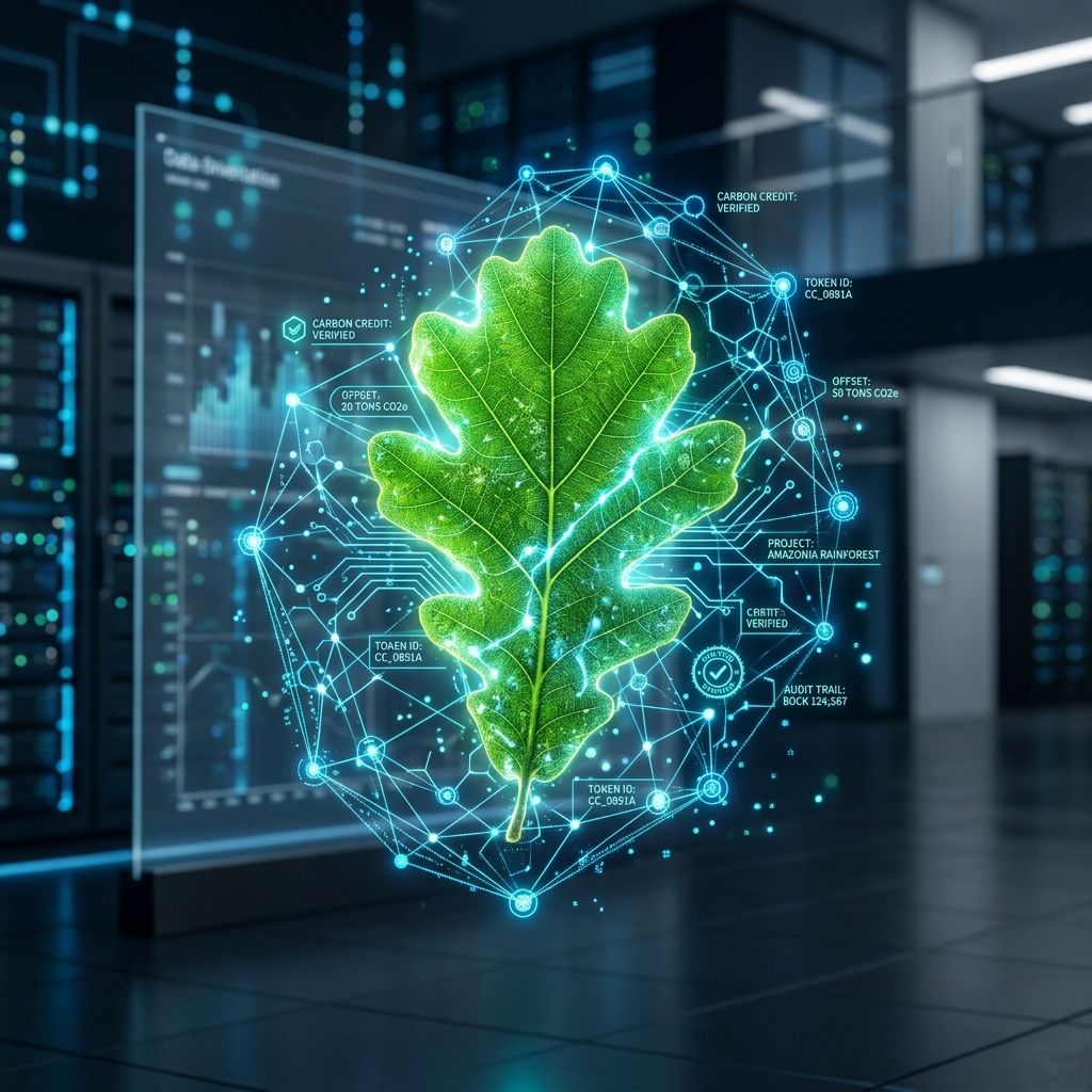 carbon credits blockchain verification